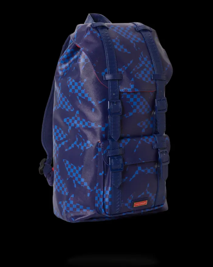 SHARK CHECK (BLUE) HILLS BACKPACK>SPRAYGROUND Best