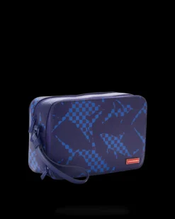 SHARK CHECK (BLUE) TOILETRY><noscript><img width=