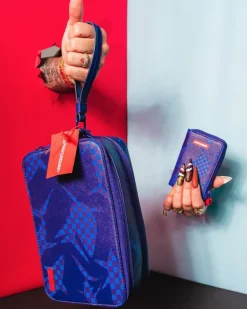 SHARK CHECK (BLUE) WALLET><noscript><img width=