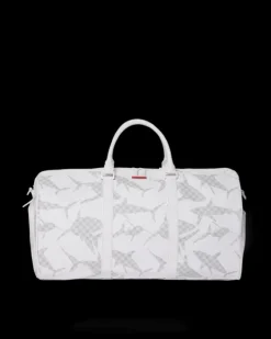 SHARK CHECK (WHITE) DUFFLE>SPRAYGROUND Hot