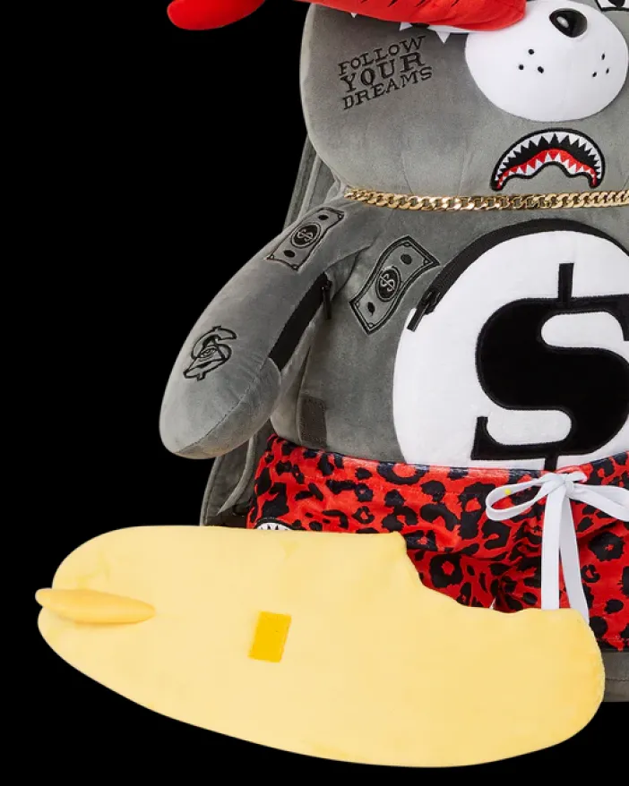 SHARK FRIENDS MONEYBEAR TEDDYBEAR BACKPACK>SPRAYGROUND Outlet