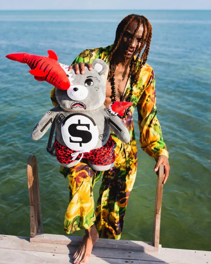 SHARK FRIENDS MONEYBEAR TEDDYBEAR BACKPACK>SPRAYGROUND Outlet