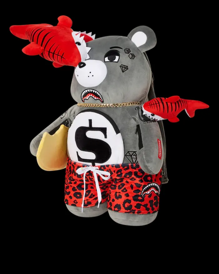 SHARK FRIENDS MONEYBEAR TEDDYBEAR BACKPACK>SPRAYGROUND Outlet