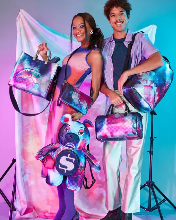 SHARKCLUB ELECTRONICA TORTUGA TOTE>SPRAYGROUND
