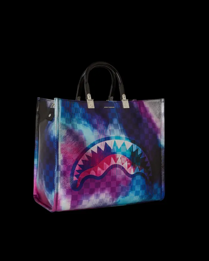 SHARKCLUB ELECTRONICA TORTUGA TOTE>SPRAYGROUND