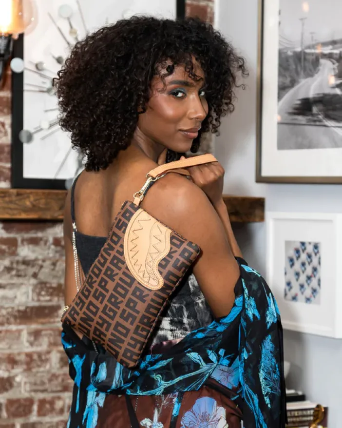 SHARKFINITY CROSSOVER CLUTCH>SPRAYGROUND Clearance
