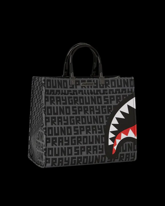 SHARKFINITY STEALTH PILOT TORTUGA TOTE>SPRAYGROUND Clearance