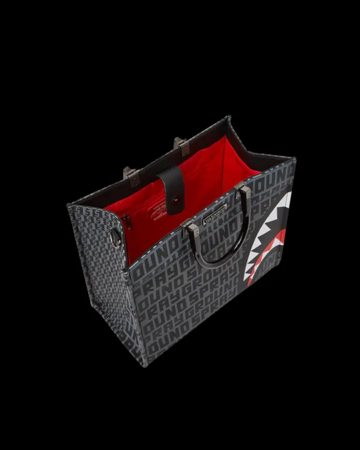 SHARKFINITY STEALTH PILOT TORTUGA TOTE>SPRAYGROUND Clearance
