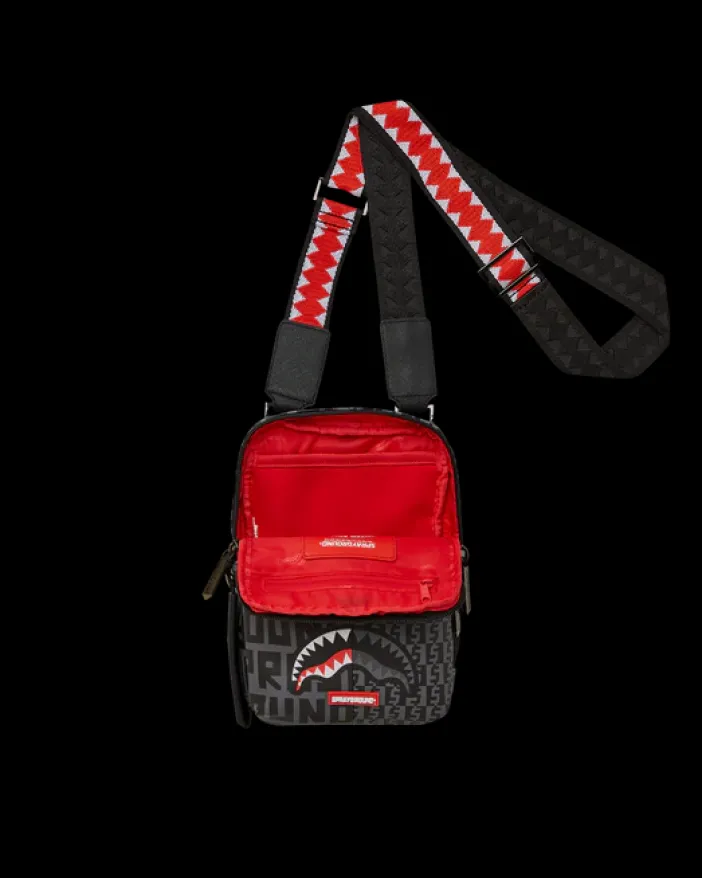 SHARKFINITY STEALTH PILOT MESSENGER SLING BAG>SPRAYGROUND Best