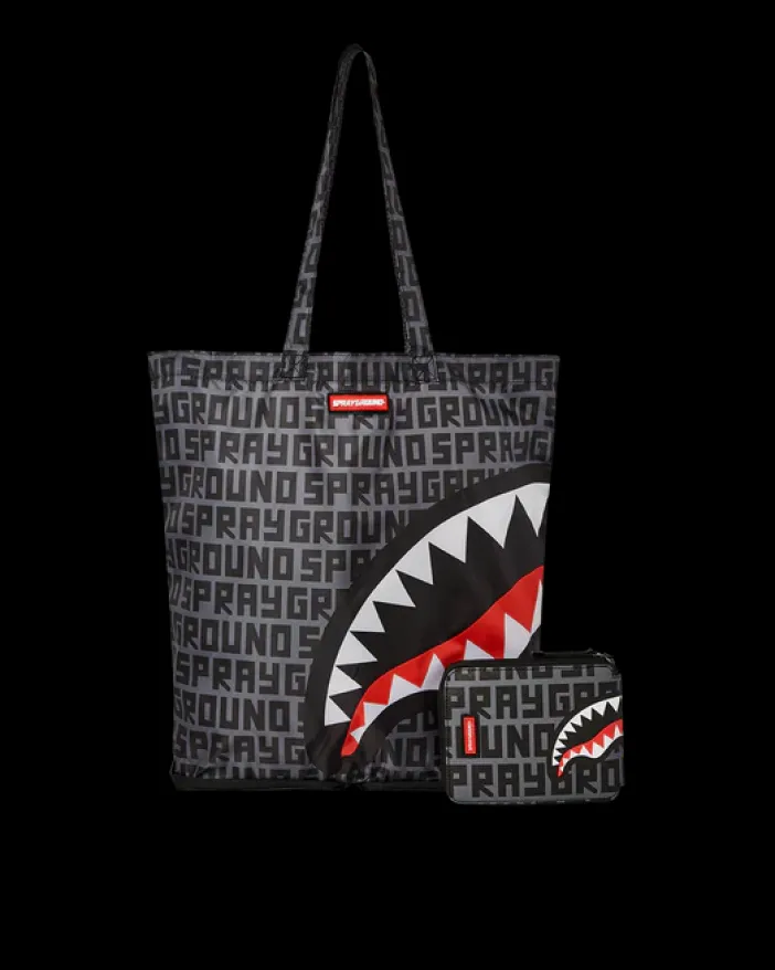 SHARKFINITY STEALTH PILOT PACKABLE TOTE>SPRAYGROUND Outlet