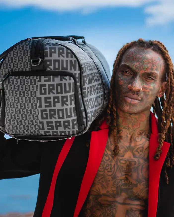 SHARKFINITY STEALTH PILOT DUFFLE>SPRAYGROUND New