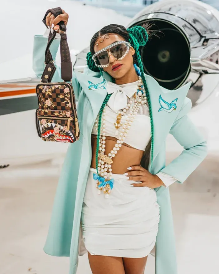 SHARKFLOWER CROSSBODY SLING>SPRAYGROUND Clearance