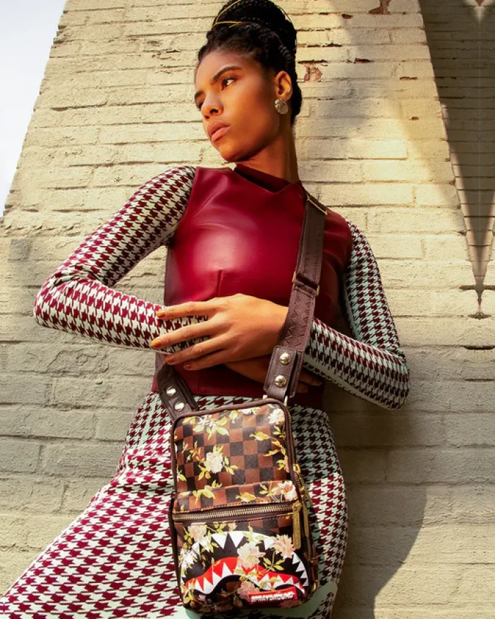 SHARKFLOWER CROSSBODY SLING>SPRAYGROUND Clearance