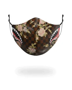 SHARKFLOWER VEGAN LEATHER FACE MASK>SPRAYGROUND New