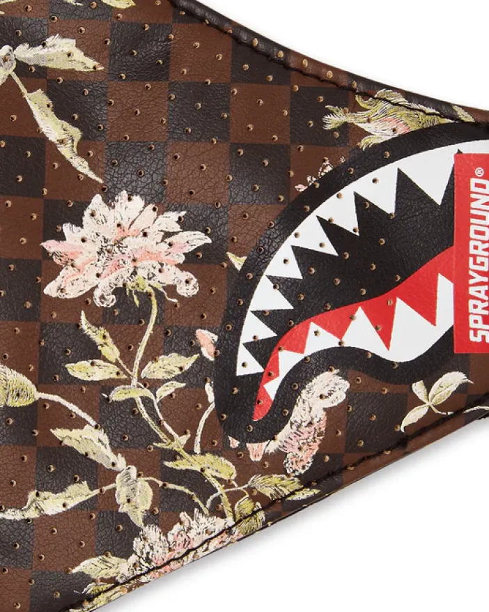 SHARKFLOWER VEGAN LEATHER FACE MASK>SPRAYGROUND New