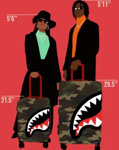SHARKNAUTICS (CAMO) 21.5u201d CARRY-ON LUGGAGE><noscript><img width=