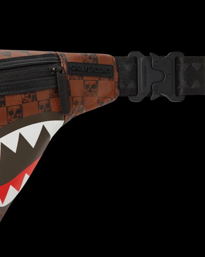 SHARKS AND SKULLS SAVVY CROSSBODY>SPRAYGROUND Clearance