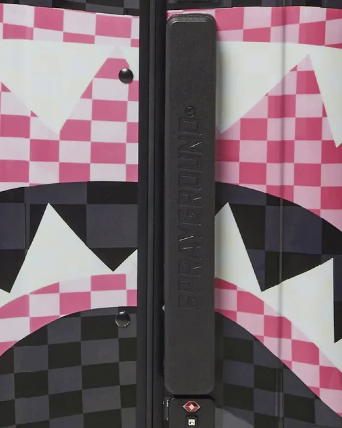 SHARKS IN CANDY CARRY-ON LUGGAGE>SPRAYGROUND