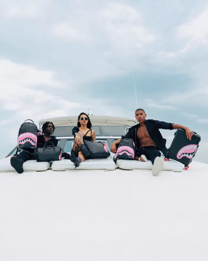 SHARKS IN CANDY MINI DUFFLE>SPRAYGROUND New