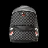 SHARKS IN PARIS (BLACK CHECKERED EDITION)>SPRAYGROUND