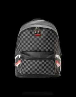 SHARKS IN PARIS (BLACK CHECKERED EDITION)>SPRAYGROUND