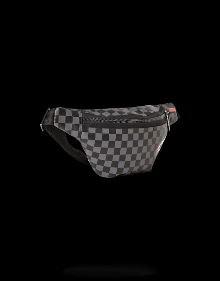 SHARKS IN PARIS (BLACK CHECKERED EDITION) CROSSBODY>SPRAYGROUND