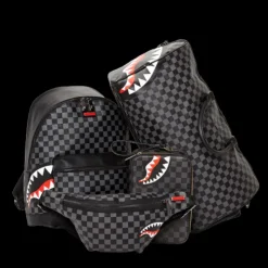 SHARKS IN PARIS (BLACK CHECKERED EDITION) CROSSBODY><noscript><img width=