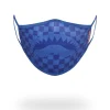 SHARKS IN PARIS (BLUE) FORM-FITTING MASK>SPRAYGROUND Clearance