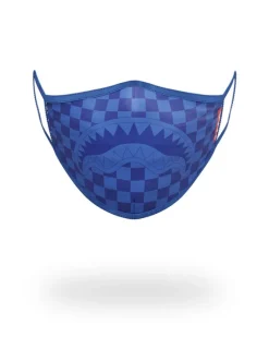SHARKS IN PARIS (BLUE) FORM-FITTING MASK>SPRAYGROUND Clearance