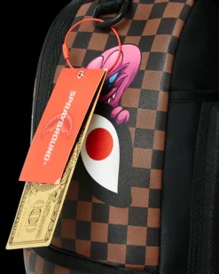 SHARKS IN PARIS CHARACTERS SNEAKIN BACKPACK (DLXV)><noscript><img width=