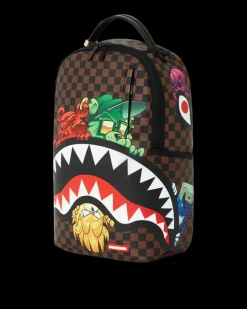 SHARKS IN PARIS CHARACTERS SNEAKIN BACKPACK (DLXV)><noscript><img width=