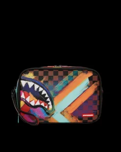 SHARKS IN PARIS CITY STREAKS TOILETRY BAG>SPRAYGROUND Clearance