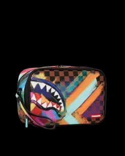SHARKS IN PARIS CITY STREAKS TOILETRY BAG><noscript><img width=