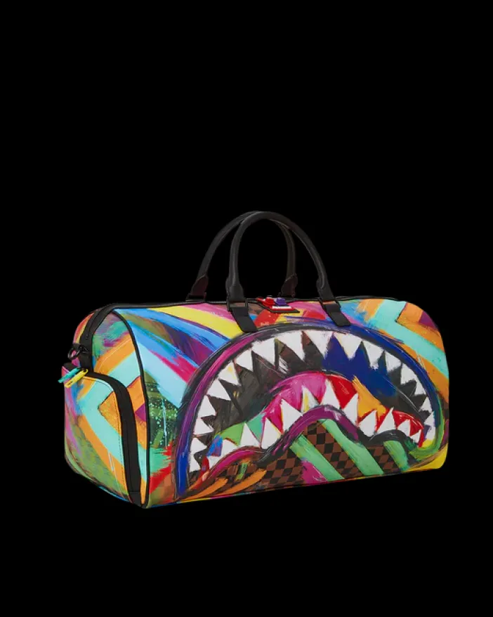 SHARKS IN PARIS CITY STREAKS DUFFLE>SPRAYGROUND Hot