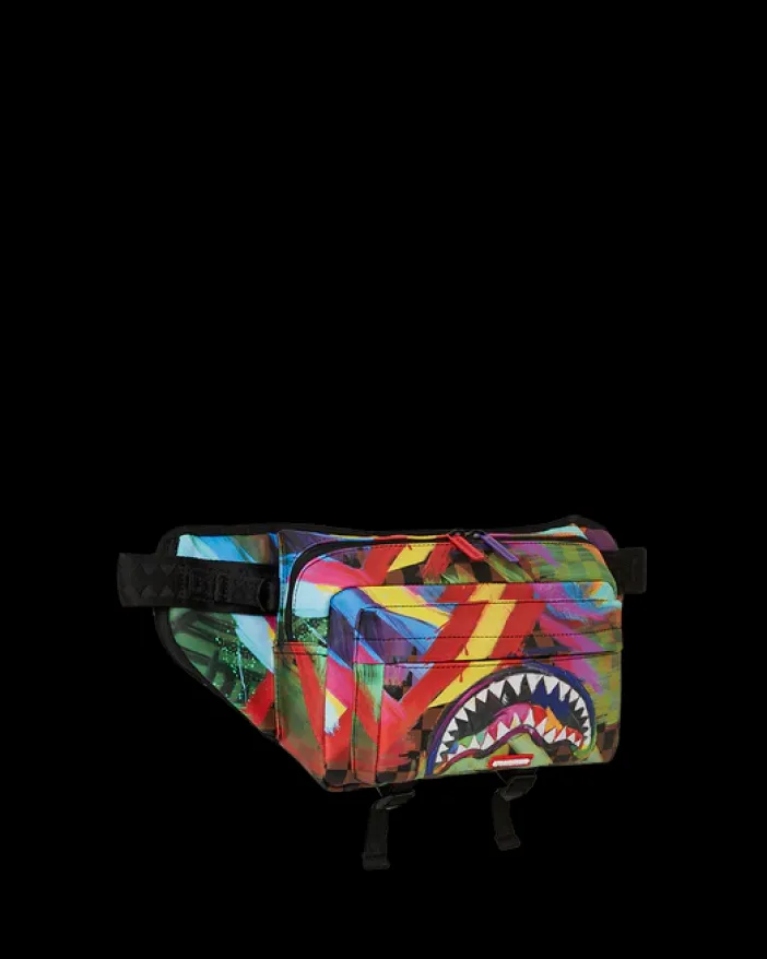 SHARKS IN PARIS CITY STREAKS CARGO CROSSBODY>SPRAYGROUND Online