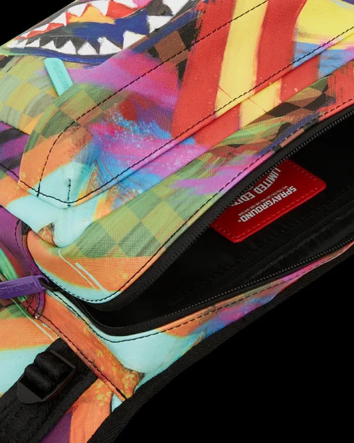 SHARKS IN PARIS CITY STREAKS CARGO CROSSBODY>SPRAYGROUND Online