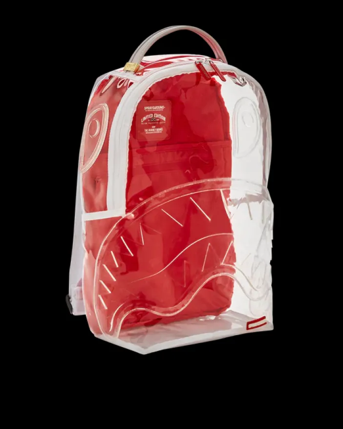 SHARKS IN PARIS CLARITY BACKPACK>SPRAYGROUND Clearance