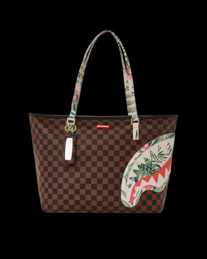 SHARKS IN PARIS COASTAL TOTE>SPRAYGROUND New