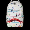SHARKS IN PARIS GLITCH RIDER BACKPACK (DLXV)>SPRAYGROUND