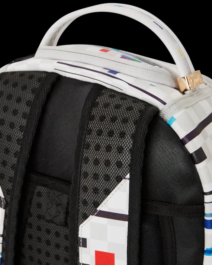 SHARKS IN PARIS GLITCH RIDER BACKPACK (DLXV)>SPRAYGROUND