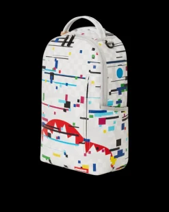 SHARKS IN PARIS GLITCH RIDER BACKPACK (DLXV)><noscript><img width=
