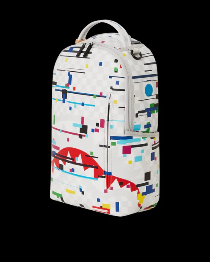 SHARKS IN PARIS GLITCH RIDER BACKPACK (DLXV)>SPRAYGROUND