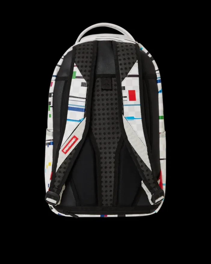 SHARKS IN PARIS GLITCH RIDER BACKPACK (DLXV)>SPRAYGROUND