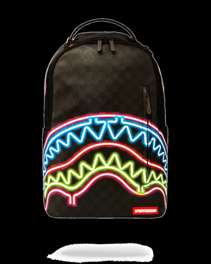 SHARKS IN PARIS GLOW BACKPACK (DLXV)>SPRAYGROUND Clearance