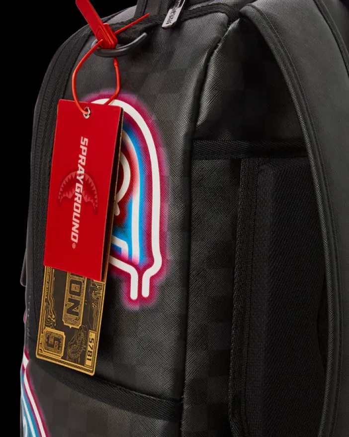 SHARKS IN PARIS GLOW BACKPACK (DLXV)>SPRAYGROUND Clearance
