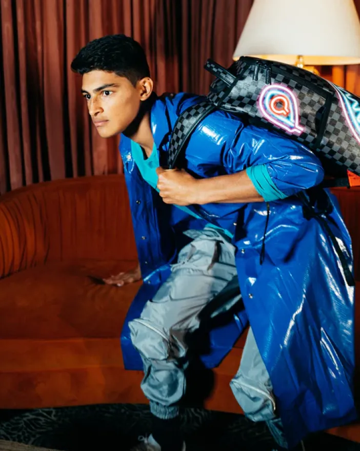 SHARKS IN PARIS GLOW BACKPACK (DLXV)>SPRAYGROUND Clearance