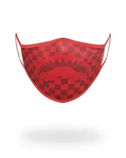 SHARKS IN PARIS (RED) FORM-FITTING MASK>SPRAYGROUND Sale