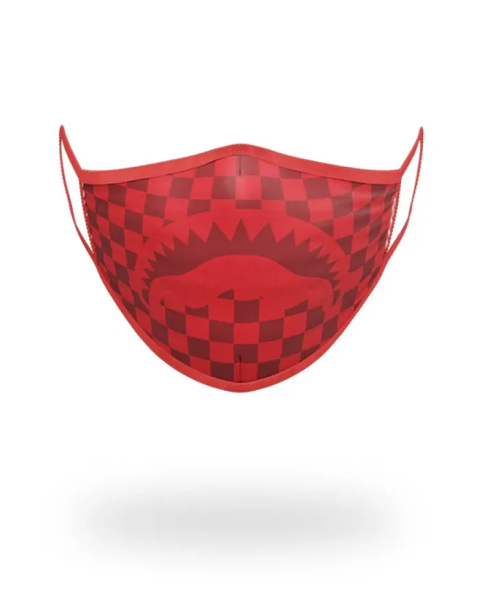 SHARKS IN PARIS (RED) FORM-FITTING MASK>SPRAYGROUND Sale