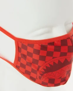 SHARKS IN PARIS (RED) FORM-FITTING MASK><noscript><img width=
