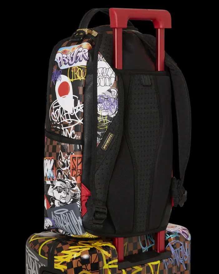 SHARKS IN PARIS THE RIZZ SHARKNAUTICS HARDSHELL CARRY-ON LUGGAGE>SPRAYGROUND New